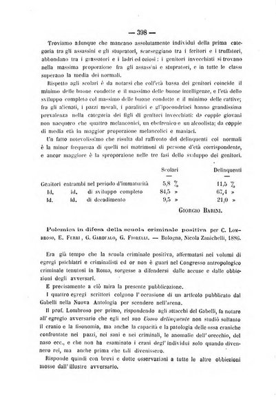 Rivista di discipline carcerarie in relazione con l'antropologia, col diritto penale, con la statistica