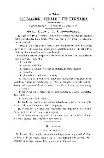 Rivista di discipline carcerarie in relazione con l'antropologia, col diritto penale, con la statistica