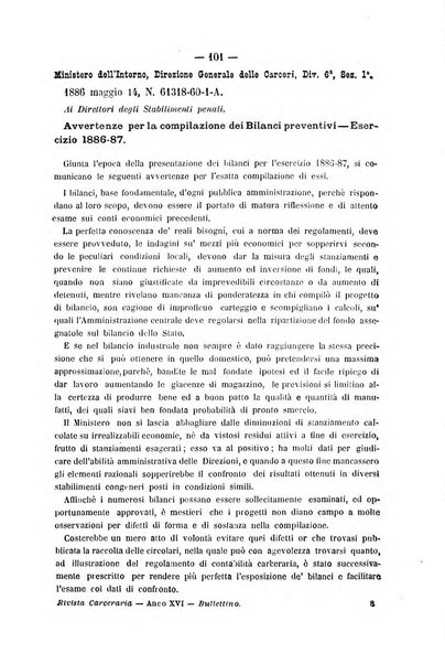 Rivista di discipline carcerarie in relazione con l'antropologia, col diritto penale, con la statistica