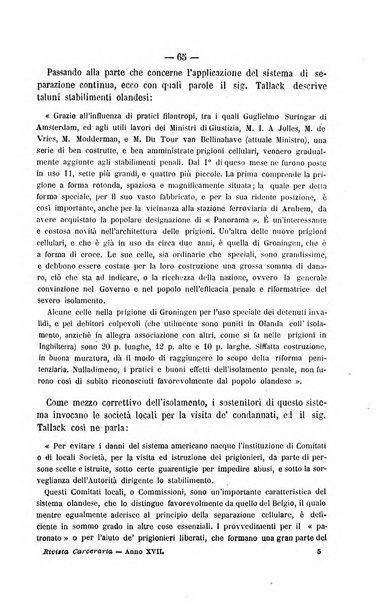 Rivista di discipline carcerarie in relazione con l'antropologia, col diritto penale, con la statistica