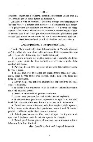 Rivista di discipline carcerarie in relazione con l'antropologia, col diritto penale, con la statistica