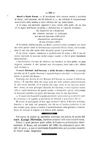 Rivista di discipline carcerarie in relazione con l'antropologia, col diritto penale, con la statistica