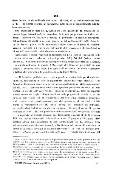 Rivista di discipline carcerarie in relazione con l'antropologia, col diritto penale, con la statistica