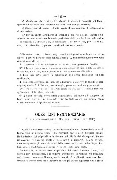 Rivista di discipline carcerarie in relazione con l'antropologia, col diritto penale, con la statistica