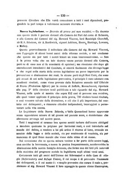 Rivista di discipline carcerarie in relazione con l'antropologia, col diritto penale, con la statistica