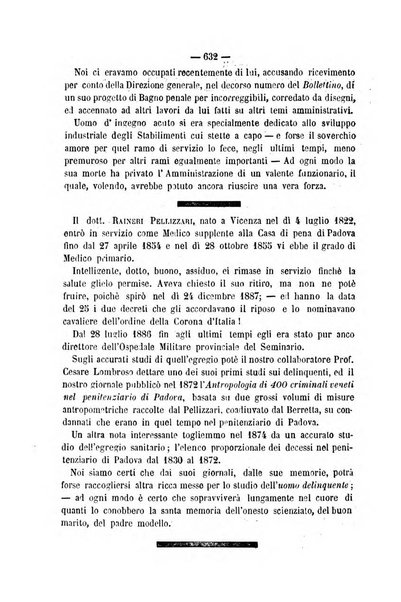 Rivista di discipline carcerarie in relazione con l'antropologia, col diritto penale, con la statistica