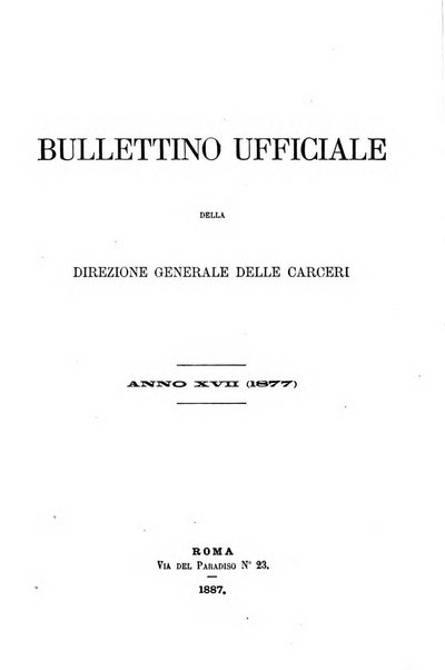 Rivista di discipline carcerarie in relazione con l'antropologia, col diritto penale, con la statistica