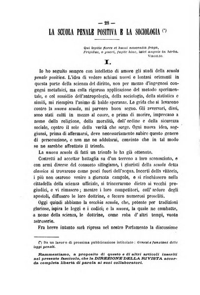 Rivista di discipline carcerarie in relazione con l'antropologia, col diritto penale, con la statistica