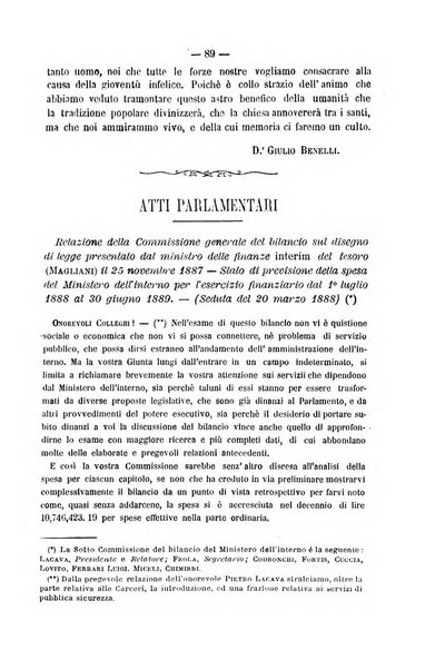 Rivista di discipline carcerarie in relazione con l'antropologia, col diritto penale, con la statistica