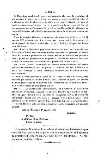 Rivista di discipline carcerarie in relazione con l'antropologia, col diritto penale, con la statistica