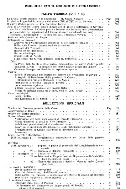 Rivista di discipline carcerarie in relazione con l'antropologia, col diritto penale, con la statistica