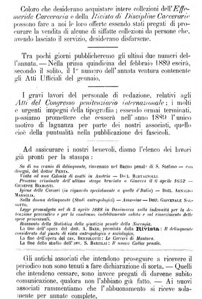 Rivista di discipline carcerarie in relazione con l'antropologia, col diritto penale, con la statistica