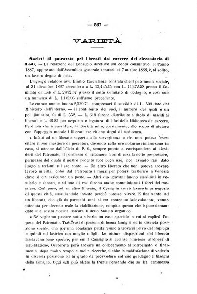 Rivista di discipline carcerarie in relazione con l'antropologia, col diritto penale, con la statistica