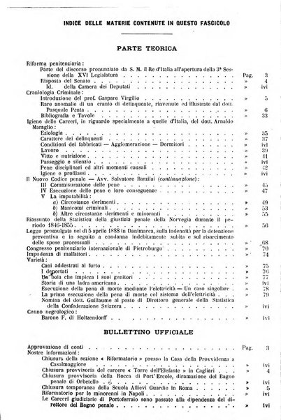 Rivista di discipline carcerarie in relazione con l'antropologia, col diritto penale, con la statistica