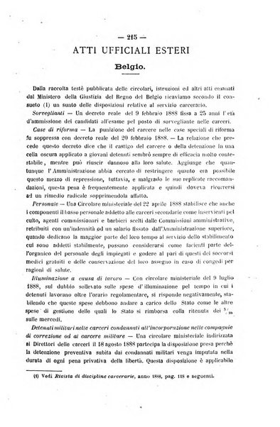 Rivista di discipline carcerarie in relazione con l'antropologia, col diritto penale, con la statistica