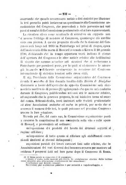 Rivista di discipline carcerarie in relazione con l'antropologia, col diritto penale, con la statistica