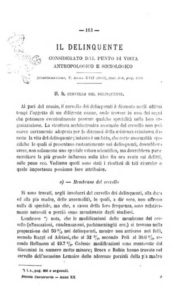 Rivista di discipline carcerarie in relazione con l'antropologia, col diritto penale, con la statistica