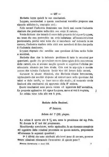 Rivista di discipline carcerarie in relazione con l'antropologia, col diritto penale, con la statistica