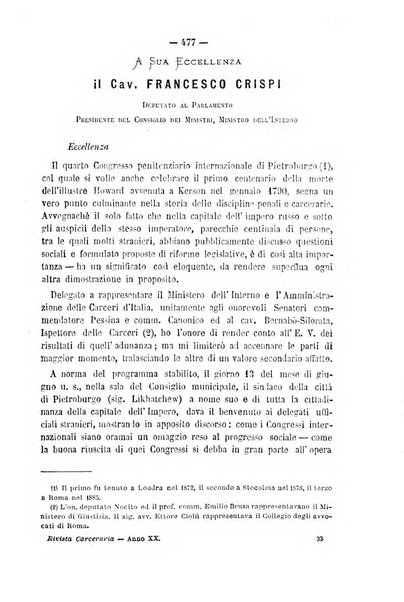 Rivista di discipline carcerarie in relazione con l'antropologia, col diritto penale, con la statistica