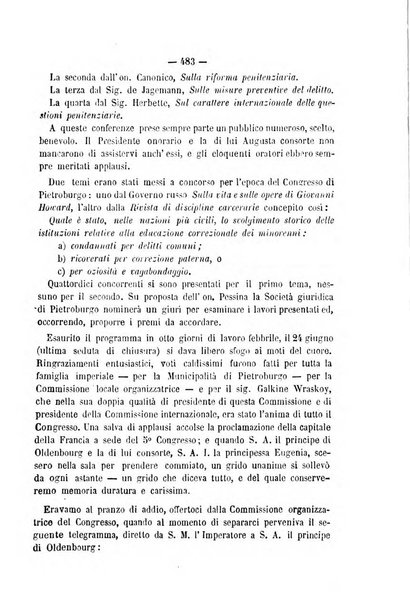 Rivista di discipline carcerarie in relazione con l'antropologia, col diritto penale, con la statistica