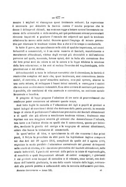 Rivista di discipline carcerarie in relazione con l'antropologia, col diritto penale, con la statistica