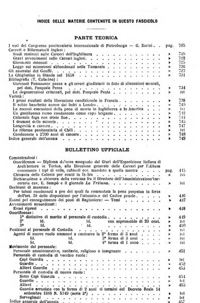 Rivista di discipline carcerarie in relazione con l'antropologia, col diritto penale, con la statistica