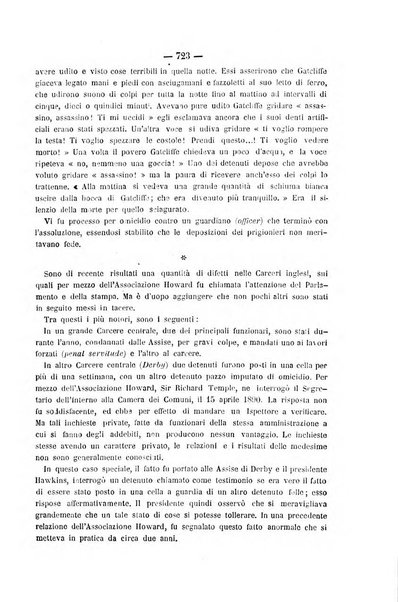 Rivista di discipline carcerarie in relazione con l'antropologia, col diritto penale, con la statistica