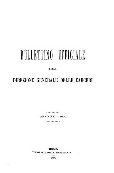 Rivista di discipline carcerarie in relazione con l'antropologia, col diritto penale, con la statistica