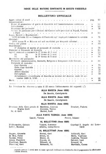 Rivista di discipline carcerarie in relazione con l'antropologia, col diritto penale, con la statistica