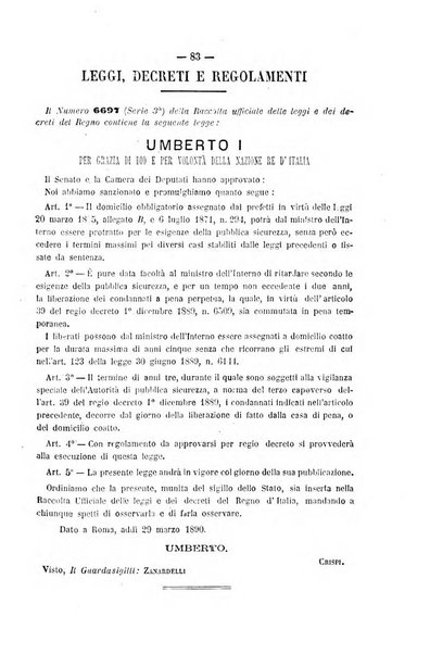 Rivista di discipline carcerarie in relazione con l'antropologia, col diritto penale, con la statistica