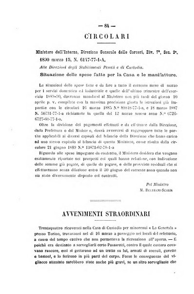 Rivista di discipline carcerarie in relazione con l'antropologia, col diritto penale, con la statistica