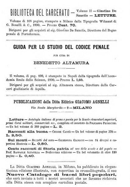 Rivista di discipline carcerarie in relazione con l'antropologia, col diritto penale, con la statistica