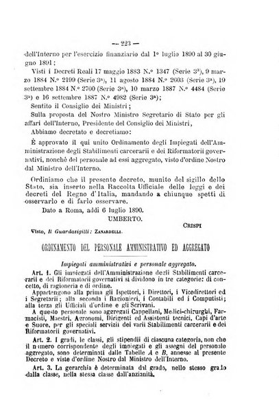 Rivista di discipline carcerarie in relazione con l'antropologia, col diritto penale, con la statistica