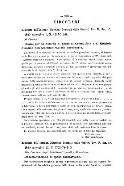 Rivista di discipline carcerarie in relazione con l'antropologia, col diritto penale, con la statistica