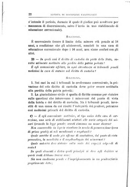 Rivista di discipline carcerarie in relazione con l'antropologia, col diritto penale, con la statistica