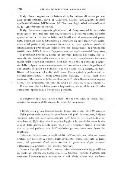 Rivista di discipline carcerarie in relazione con l'antropologia, col diritto penale, con la statistica