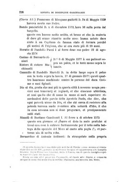 Rivista di discipline carcerarie in relazione con l'antropologia, col diritto penale, con la statistica