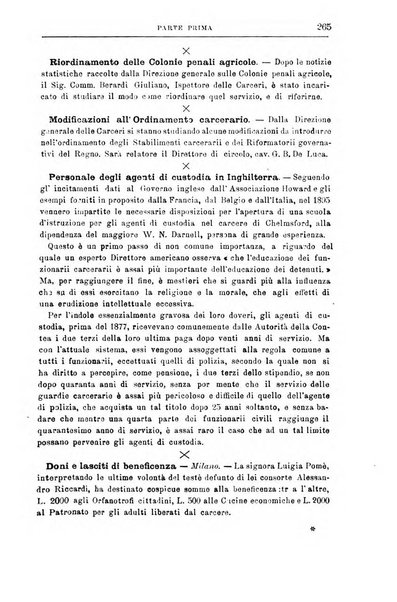 Rivista di discipline carcerarie in relazione con l'antropologia, col diritto penale, con la statistica