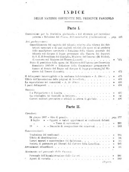 Rivista di discipline carcerarie in relazione con l'antropologia, col diritto penale, con la statistica