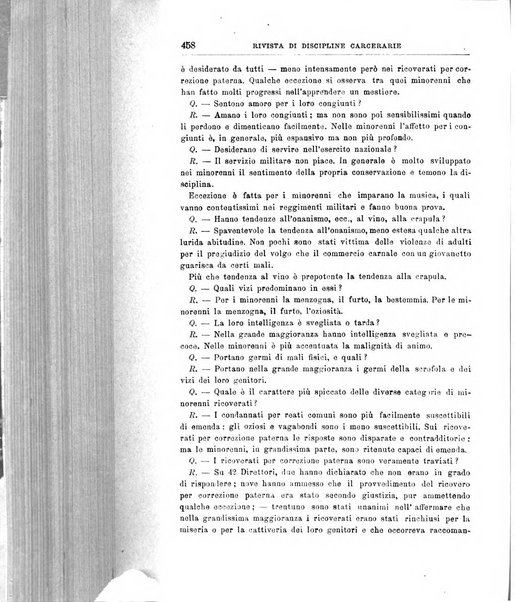 Rivista di discipline carcerarie in relazione con l'antropologia, col diritto penale, con la statistica