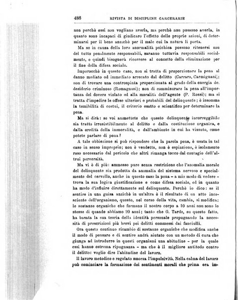 Rivista di discipline carcerarie in relazione con l'antropologia, col diritto penale, con la statistica