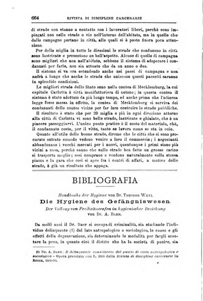 Rivista di discipline carcerarie in relazione con l'antropologia, col diritto penale, con la statistica