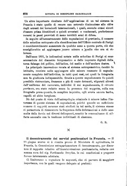 Rivista di discipline carcerarie in relazione con l'antropologia, col diritto penale, con la statistica