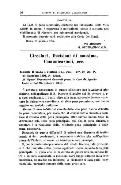 Rivista di discipline carcerarie in relazione con l'antropologia, col diritto penale, con la statistica