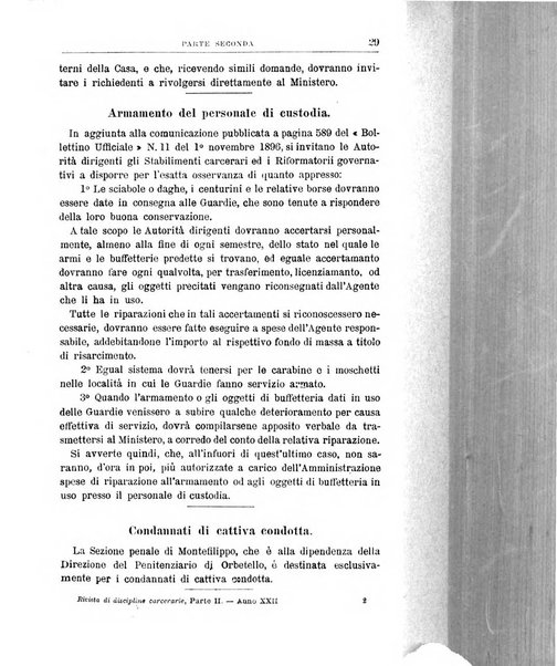 Rivista di discipline carcerarie in relazione con l'antropologia, col diritto penale, con la statistica