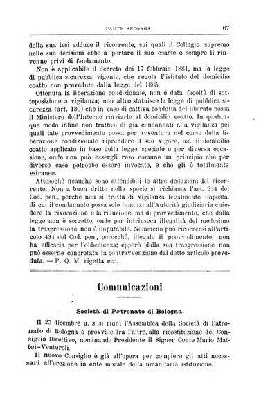 Rivista di discipline carcerarie in relazione con l'antropologia, col diritto penale, con la statistica