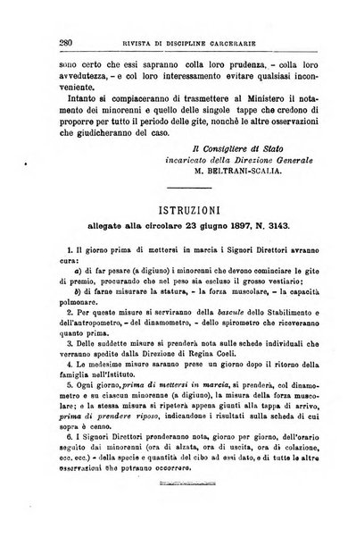 Rivista di discipline carcerarie in relazione con l'antropologia, col diritto penale, con la statistica