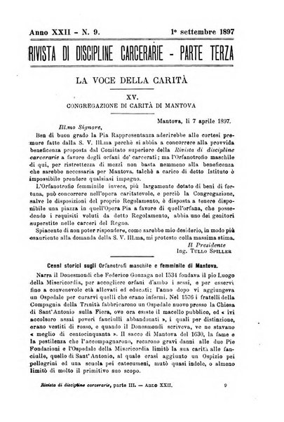 Rivista di discipline carcerarie in relazione con l'antropologia, col diritto penale, con la statistica