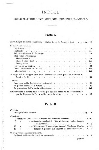 Rivista di discipline carcerarie in relazione con l'antropologia, col diritto penale, con la statistica