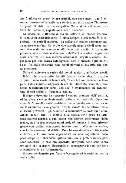 Rivista di discipline carcerarie in relazione con l'antropologia, col diritto penale, con la statistica